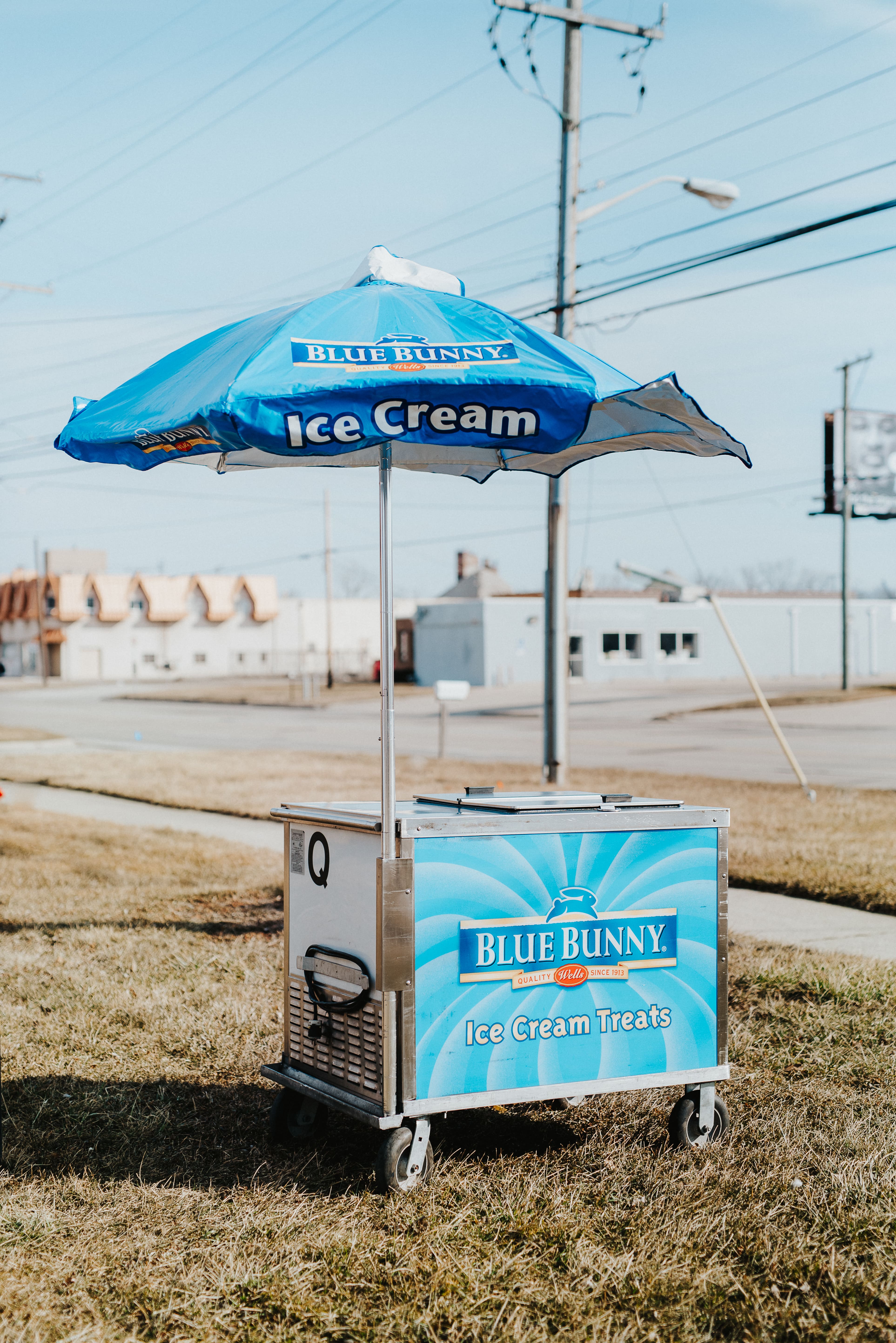 Ice Cream Push Cart